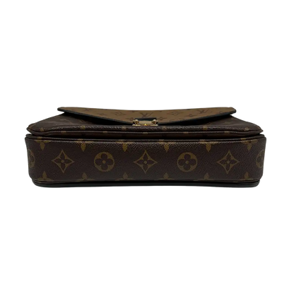 Louis Vuitton Pochette Métis Monogram Reverse Canvas Fullset / ungetragen Louis Vuitton