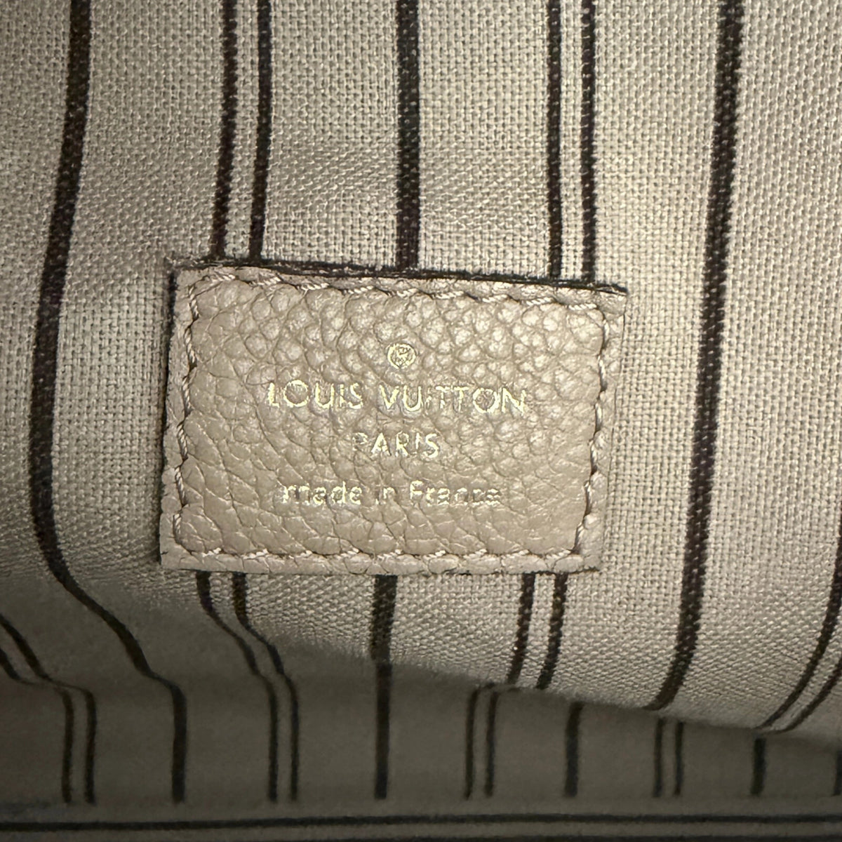 Louis Vuitton Pochette Métis Empreinte Leder tourterelle / gut Louis Vuitton