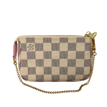 Louis Vuitton Pochette Accessories Damier Azur Illustre Transatlantic Fullset / neu Louis Vuitton