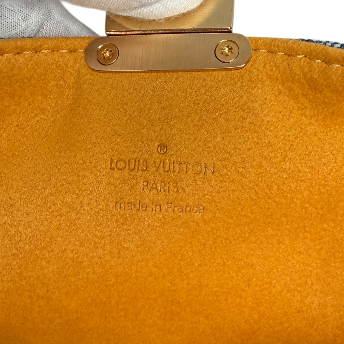 Louis Vuitton Pochette Plate Denim M95007 Fullset /neuwertig Louis Vuitton