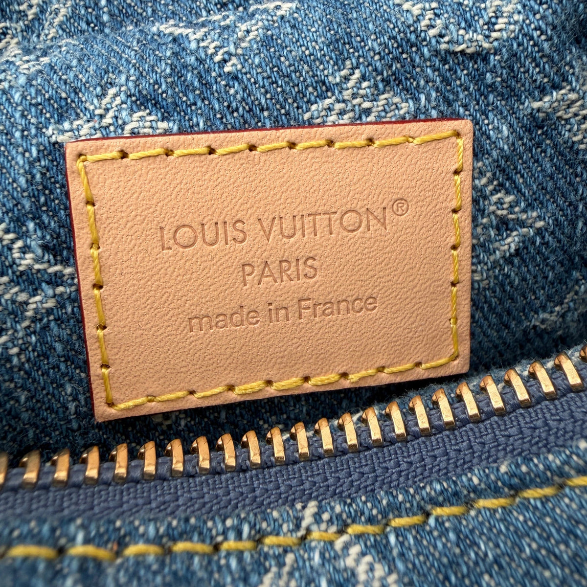 Louis Vuitton Pochette Valley Denim M13571 Fullset / sehr gut Louis Vuitton