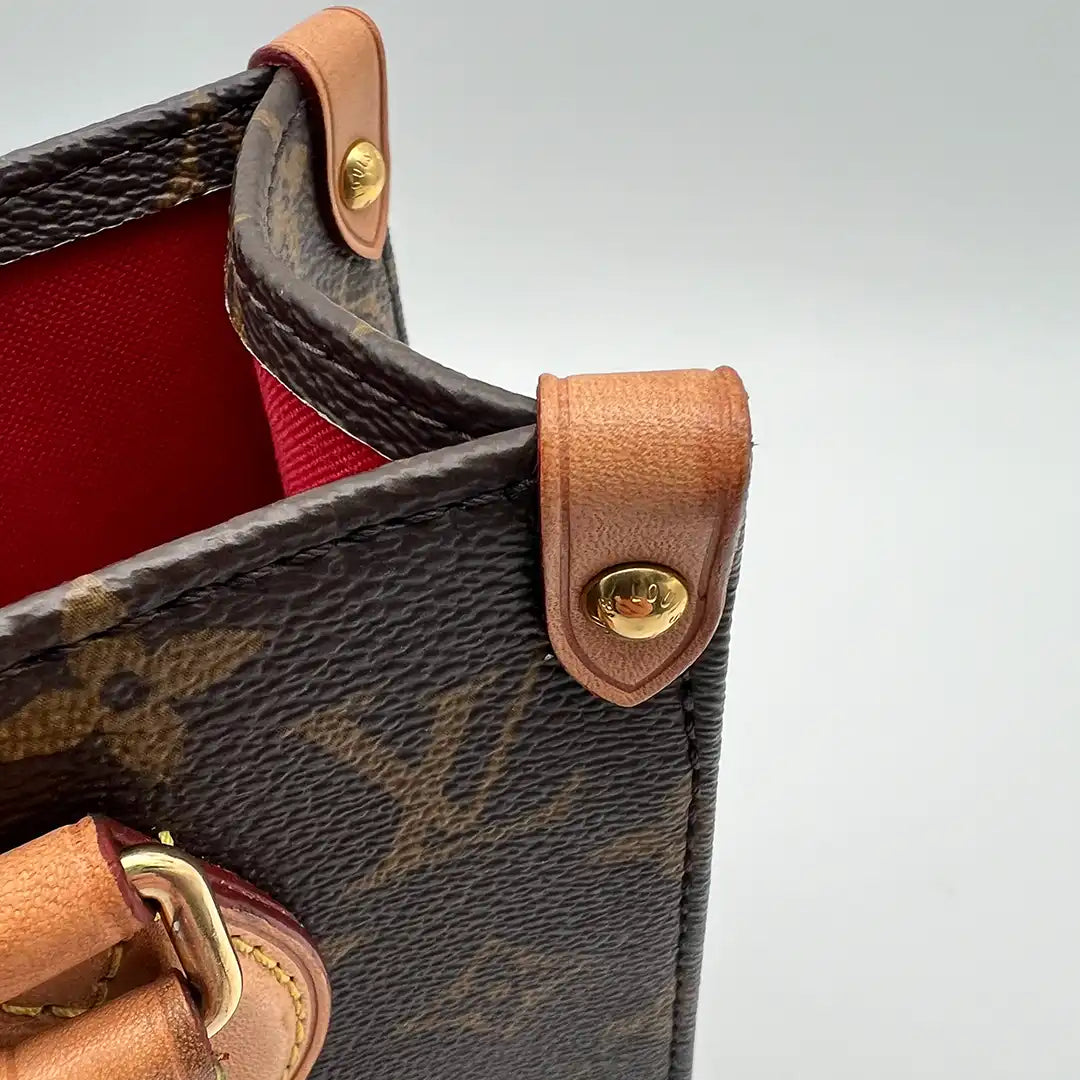 Louis Vuitton Sac Plat BB Monogram Canvas M46265 / gut Louis Vuitton
