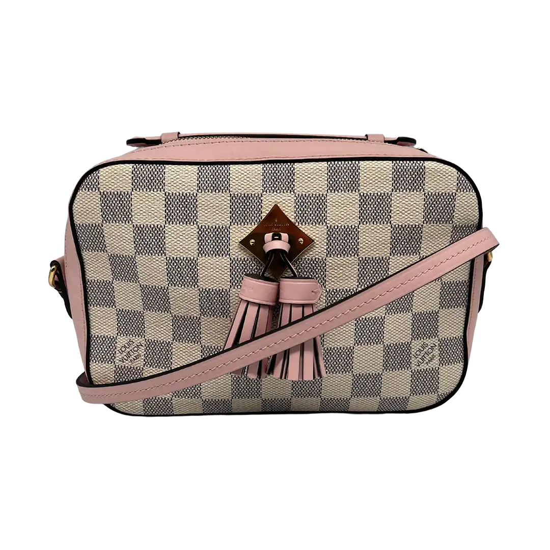 Louis Vuitton Saintonge Damier Azur Pink N40155 / sehr gut Louis Vuitton
