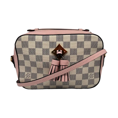 Louis Vuitton Saintonge Damier Azur Pink N40155 / sehr gut Louis Vuitton