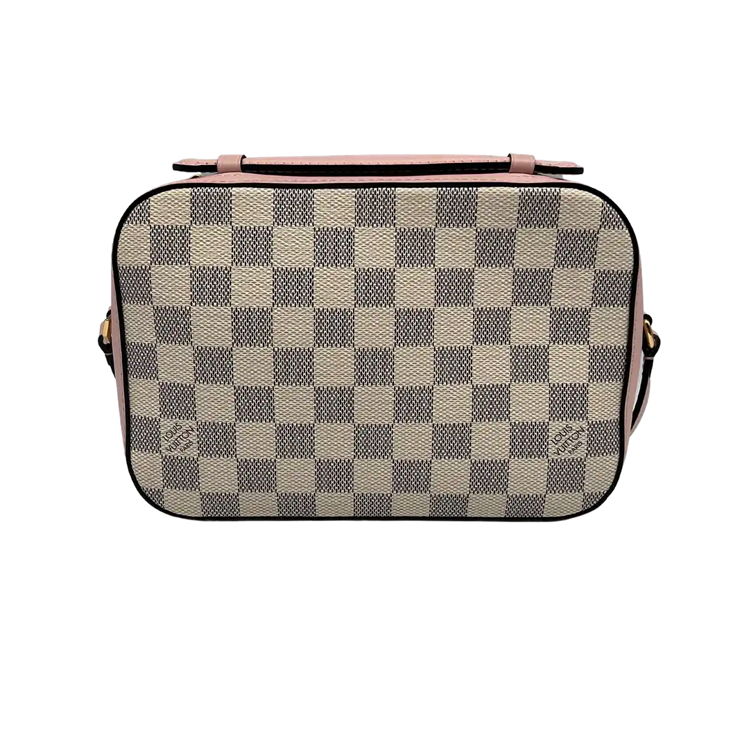Louis Vuitton Saintonge Damier Azur Pink N40155 / sehr gut Louis Vuitton