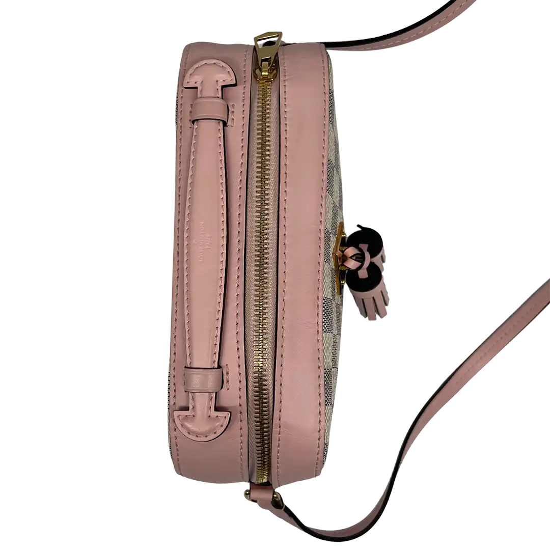 Louis Vuitton Saintonge Damier Azur Pink N40155 / sehr gut Louis Vuitton