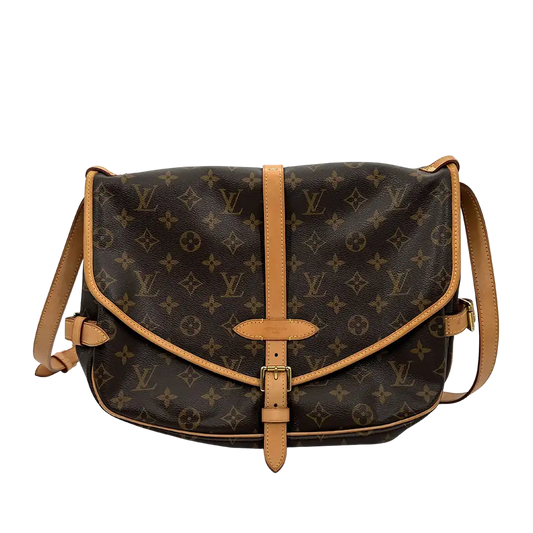 Louis Vuitton Saumur 35 Monogram Canvas / gut Louis Vuitton