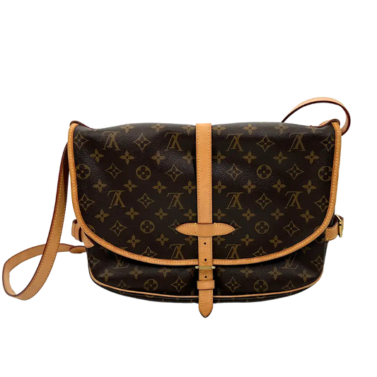 Louis Vuitton Saumur 35 Monogram Canvas / gut Louis Vuitton
