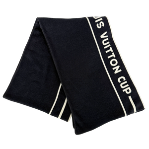 Louis Vuitton Cup Sjaal Donkerblauw