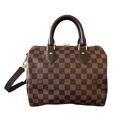 Louis Vuitton Speedy Bandouliere 25 Damier Ebene N41368 / sehr gut Louis Vuitton