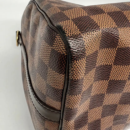 Louis Vuitton Speedy 30 Bandouliere Damier Ebene / akzeptabel Louis Vuitton