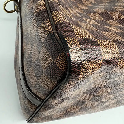 Louis Vuitton Speedy 30 Bandouliere Damier Ebene / akzeptabel Louis Vuitton