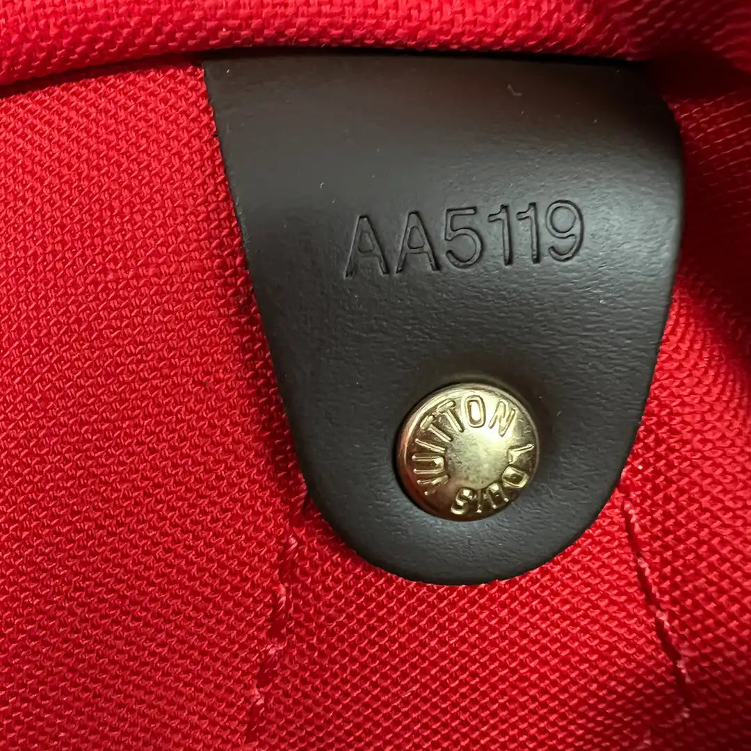 Louis Vuitton Speedy 30 Bandouliere Damier Ebene / akzeptabel Louis Vuitton