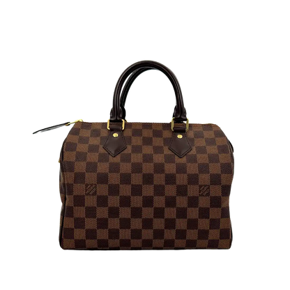 Louis Vuitton Speedy 25 Damier Ebene 2014 Fullset / sehr gut Louis Vuitton