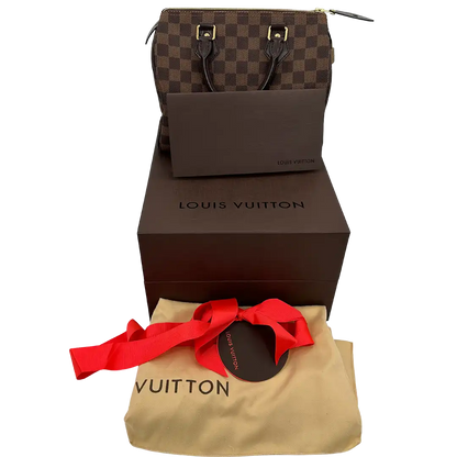 Louis Vuitton Speedy 25 Damier Ebene 2014 Fullset / sehr gut Louis Vuitton