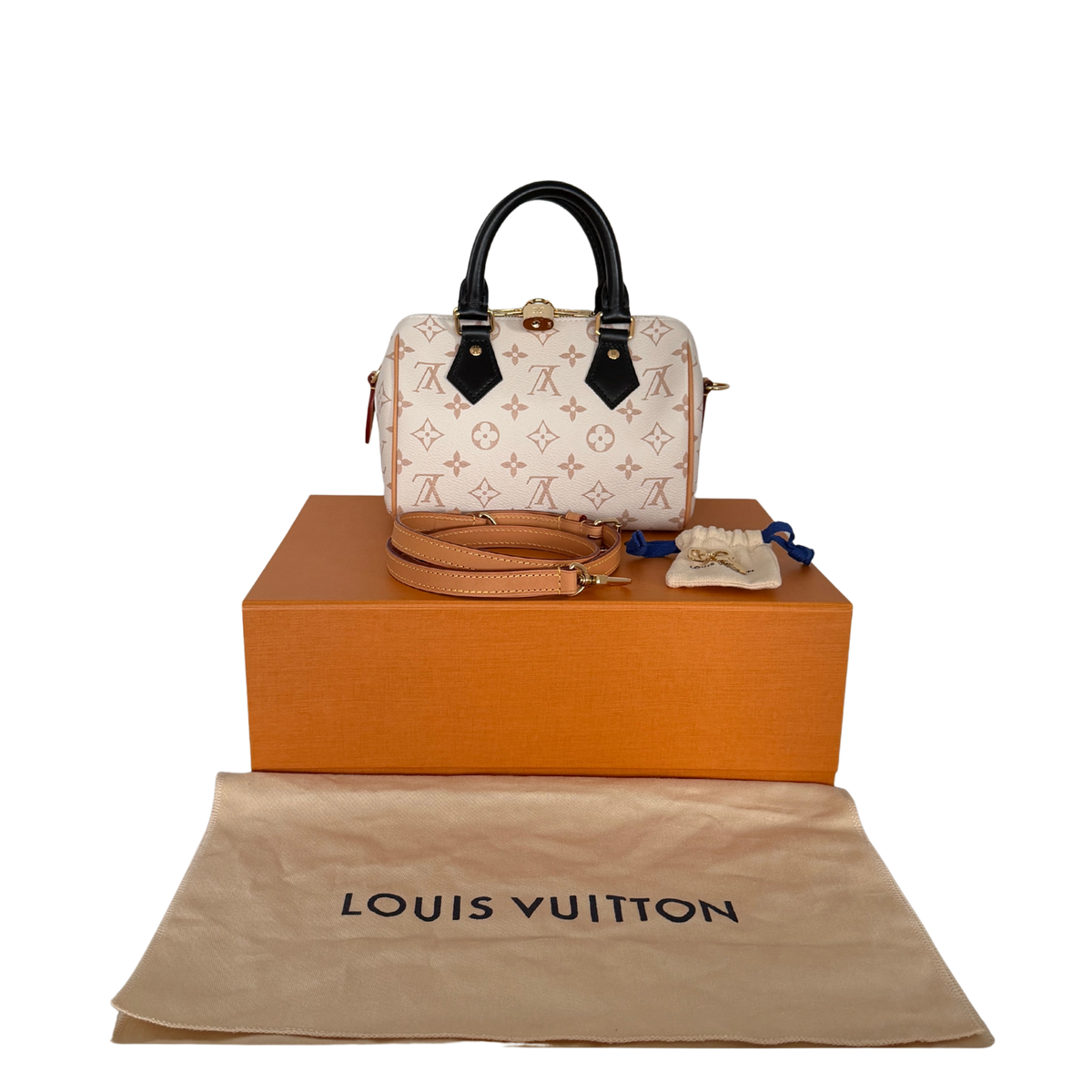 Louis Vuitton Speedy Bandouliere 20 Dune M46906 Fullset / neuwertig Louis Vuitton