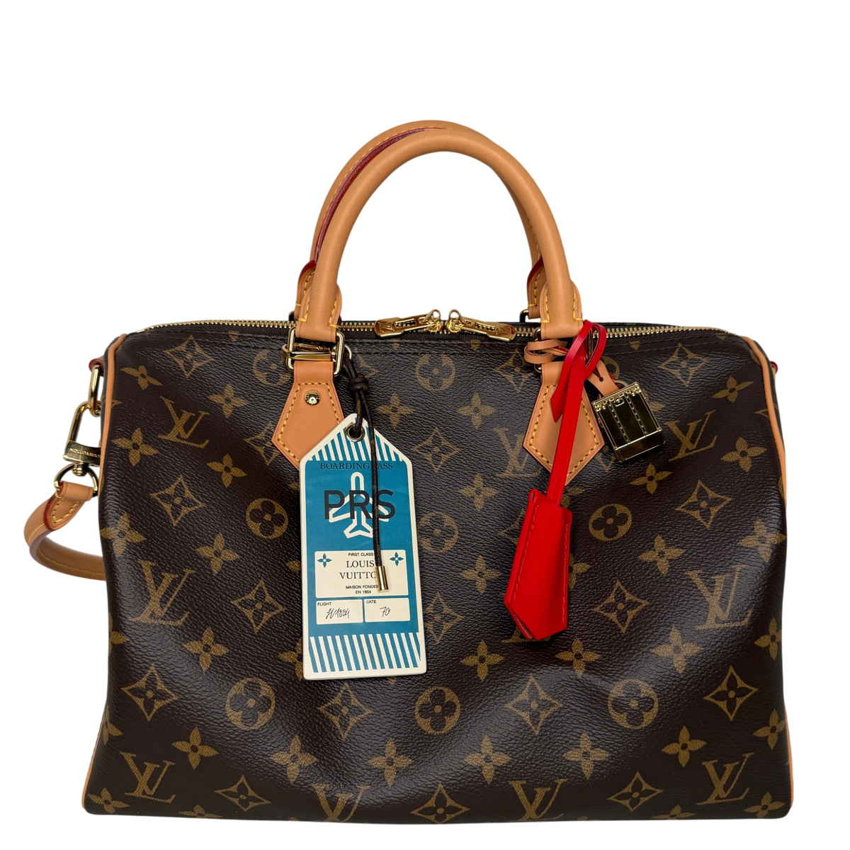 Louis Vuitton Speedy Soft 30 Crafty Monogram Canvas Louis Vuitton