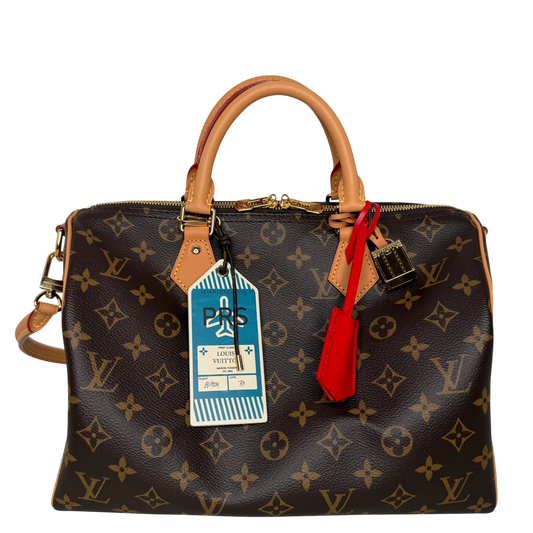 Louis Vuitton Speedy Soft 30 Crafty Monogram Canvas Louis Vuitton