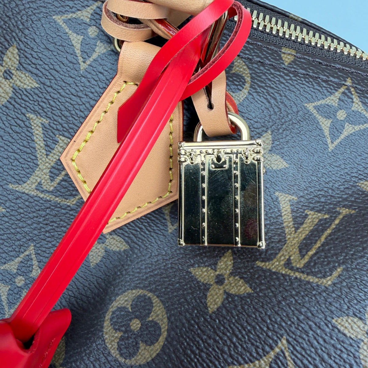 Louis Vuitton Speedy Soft 30 Crafty Monogram Canvas Louis Vuitton