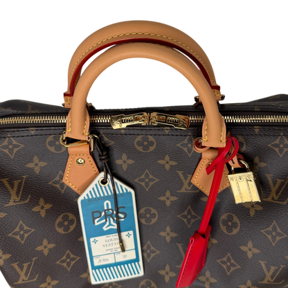 Louis Vuitton Speedy Soft 30 Crafty Monogram Canvas Louis Vuitton