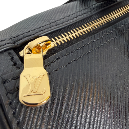 Louis Vuitton Speedy Soft 30 Epi Leder Schwarz Gold – Ansicht 7