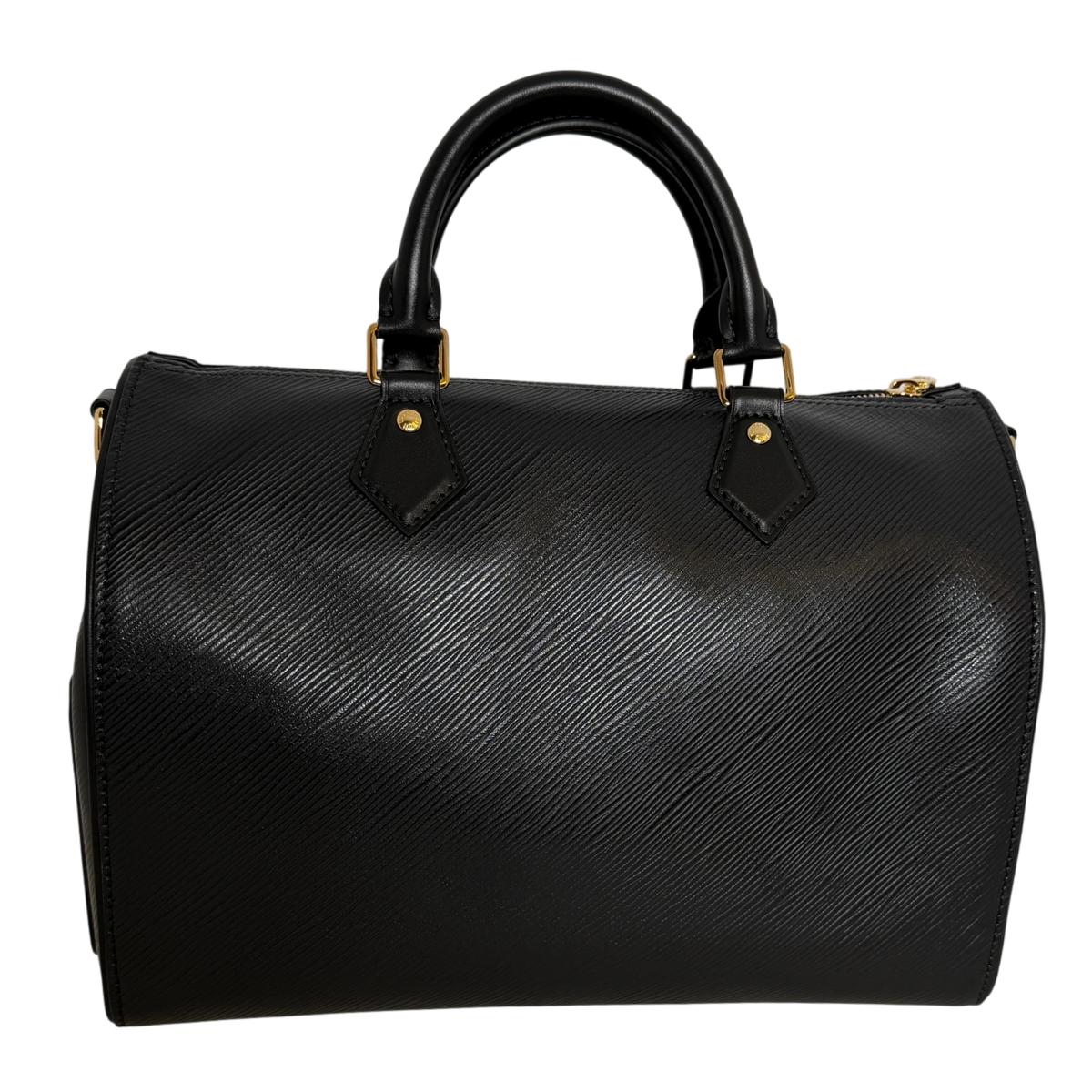 Louis Vuitton Speedy Soft 30 Epi Leder Schwarz Gold – Ansicht 3