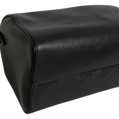 Louis Vuitton Speedy Soft 30 Epi Leder Schwarz Gold – Ansicht 9