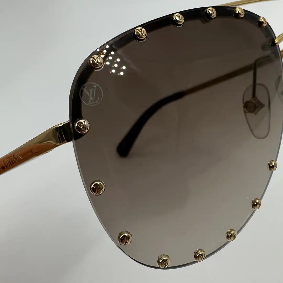 Louis Vuitton Sonnenbrille The Party Aviator Z0914U braun Louis Vuitton