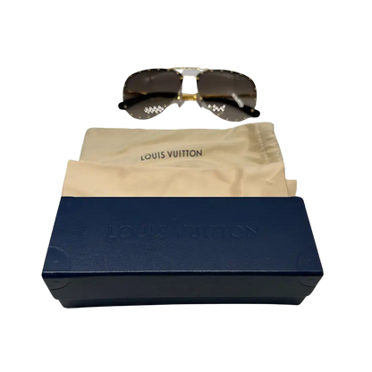 Louis Vuitton Sonnenbrille The Party Aviator Z0914U braun Louis Vuitton