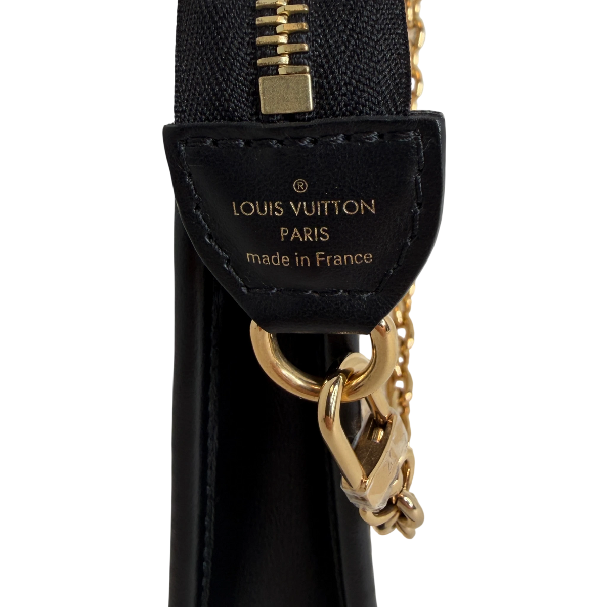 Louis Vuitton Toiletry Pouch On Chain Raffia Beige Schwarz Louis Vuitton