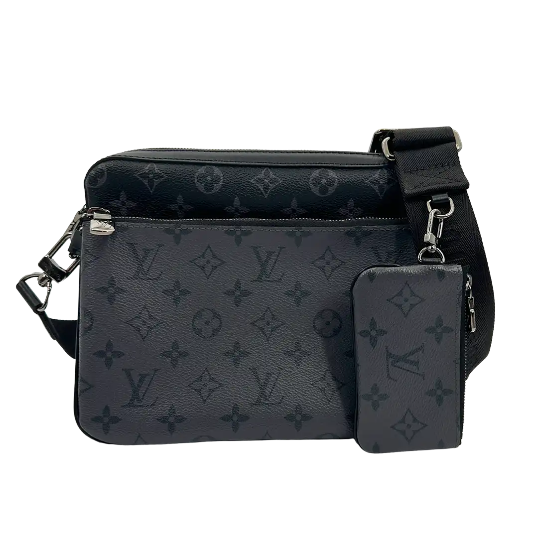 Louis Vuitton Trio Messenger Bag Monogram Eclipse M69443 Fullset / neuwertig Louis Vuitton