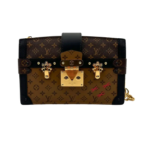 Louis Vuitton Monogram Reverse Trunk Clutch Schoudertas