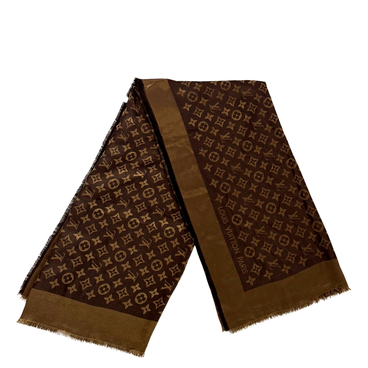 Louis Vuitton Monogram Shine Tuch Braun Gold  / neuwertig Louis Vuitton