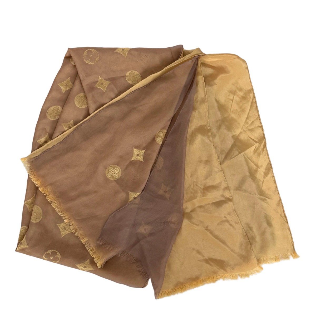 Louis Vuitton Seidenschal Shine Gold  / neuwertig Louis Vuitton