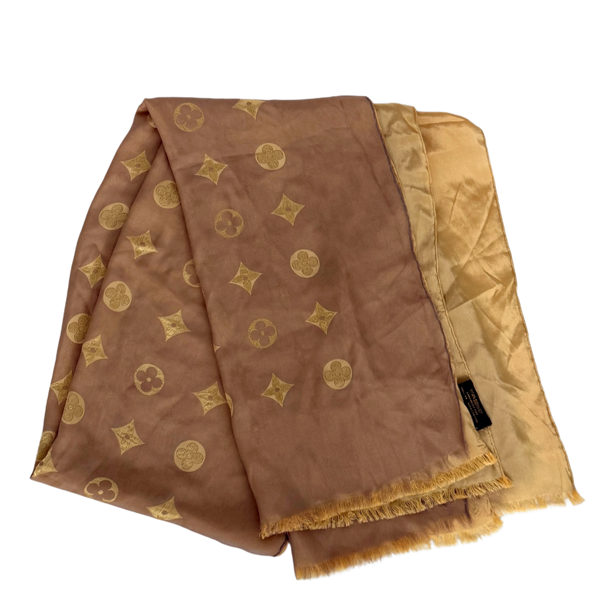 Louis Vuitton Seidenschal Shine Gold  / neuwertig Louis Vuitton
