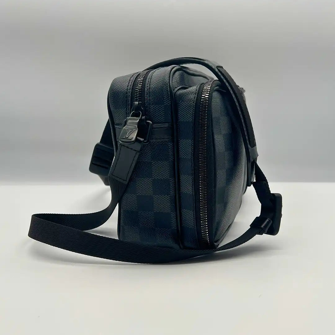 Louis Vuitton Utility Messenger Damier Graphite Fullset / sehr gut SONDERANGEBOT Louis Vuitton