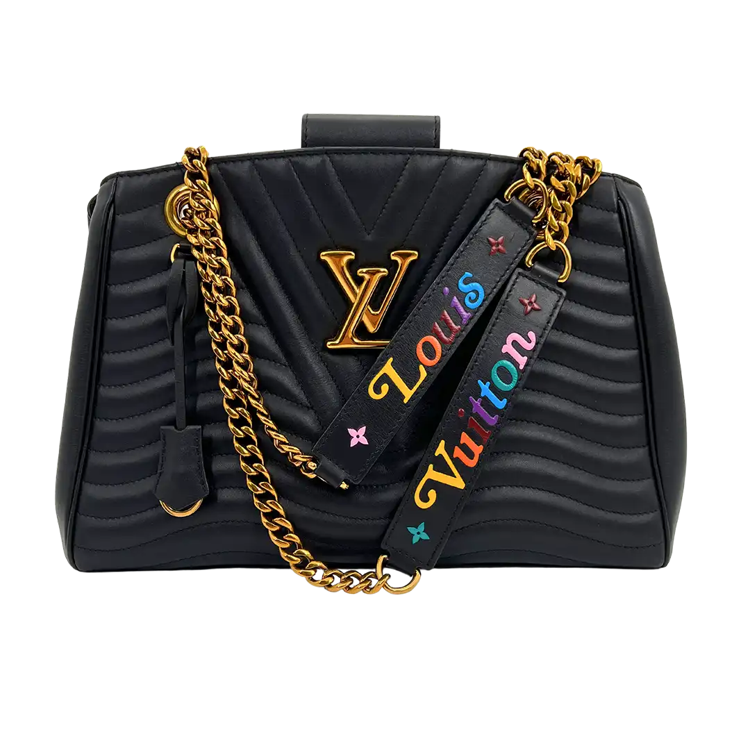 Louis Vuitton New Wave Chain Tote Bag Leder / sehr gut Louis Vuitton