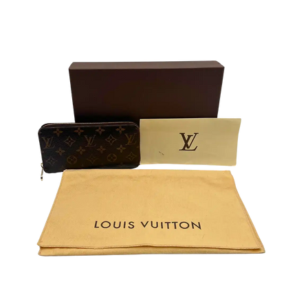 Louis Vuitton Zippy Geldbörse Monogram Canvas Fullset M60017 / gut Louis Vuitton
