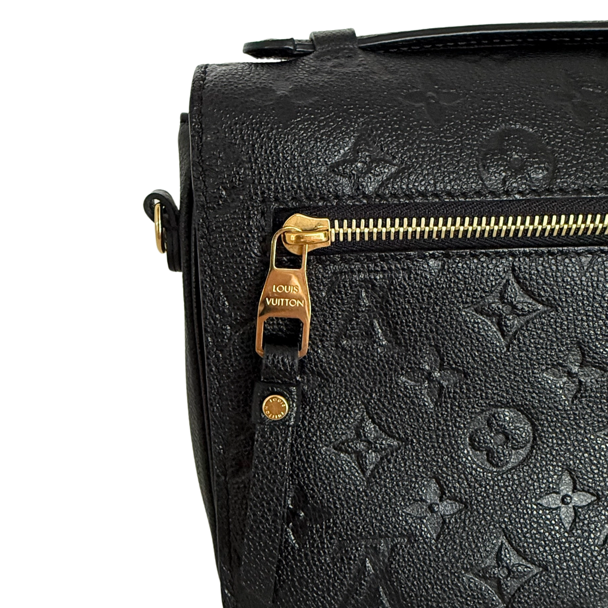 Louis Vuitton Pochette Métis Empreinte Leder M41487 Schwarz Fullset / sehr gut Louis Vuitton