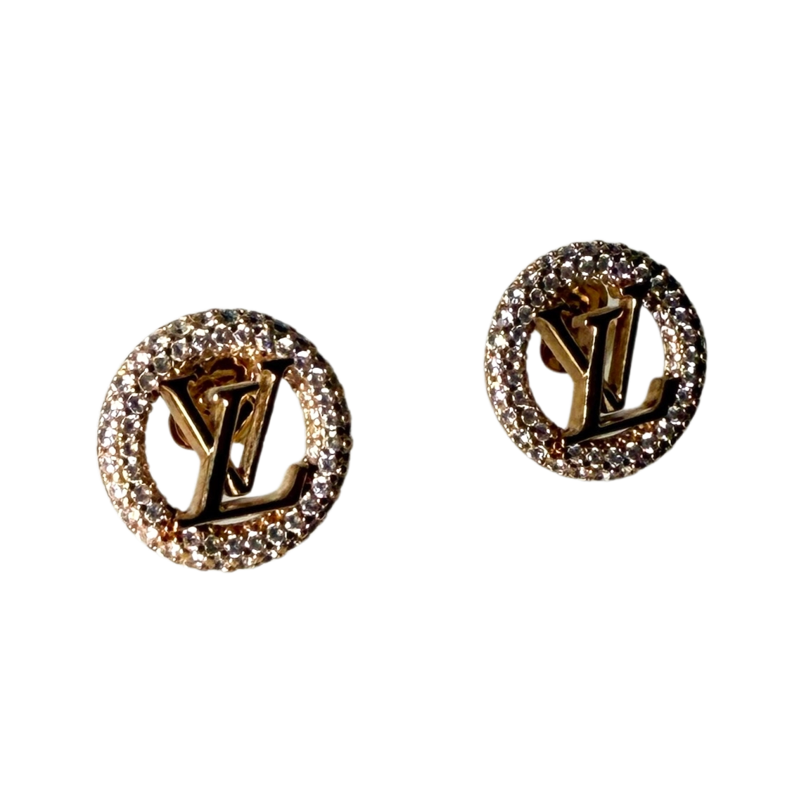 Louis Vuitton Louise By Night Oorbellen Goud