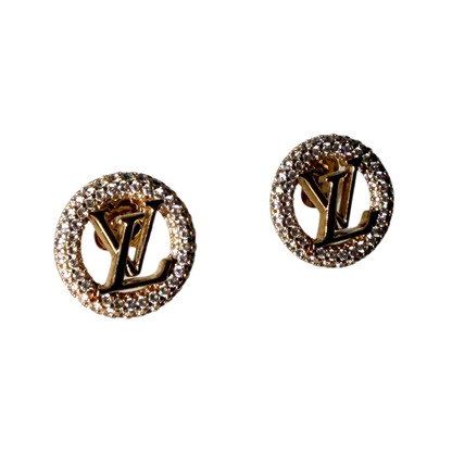 Louis Vuitton Louise By Night Oorbellen Goud