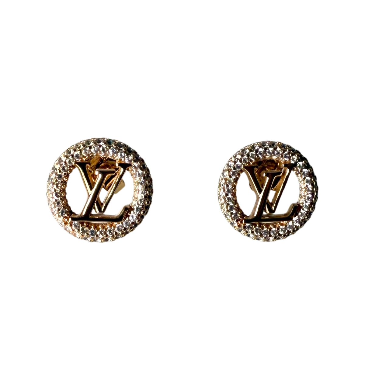 Louis Vuitton Louise By Night Oorbellen Goud