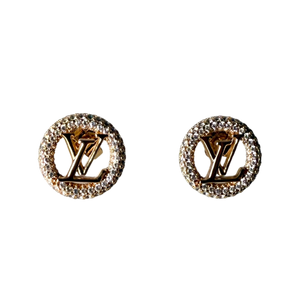 Louis Vuitton Louise By Night Oorbellen Goud