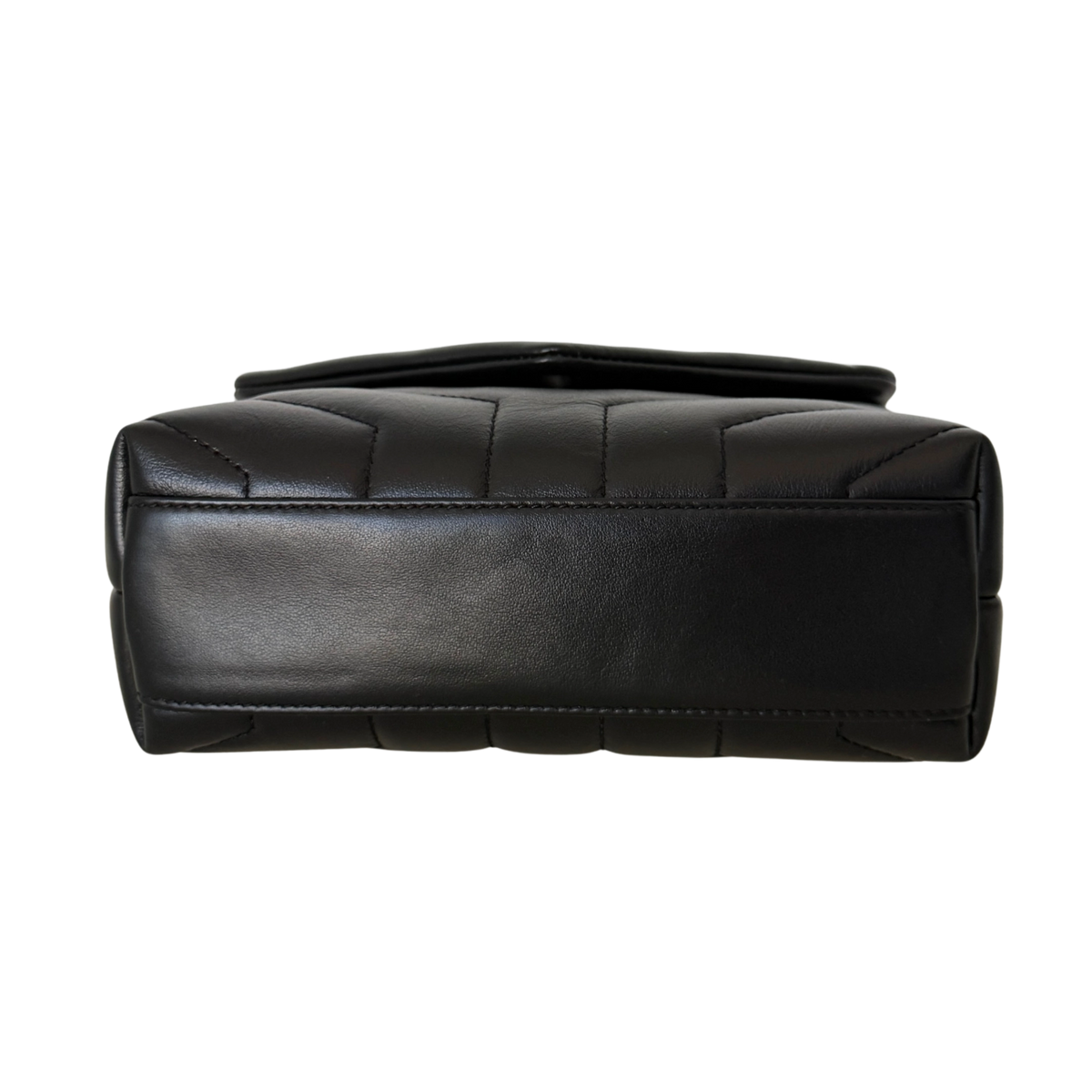 Saint Laurent Loulou Toy Schwarz silberne Hardware / neuwertig Saint Laurent