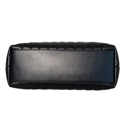 Saint Laurent YSL LouLou Medium Leder Schwarz goldene Hardware / sehr gut Saint Laurent