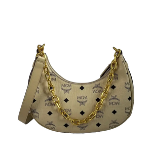 MCM Aren Hobo Viesetos Bag beige nieuwe collectie