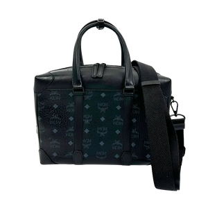 MCM Laptoptas zwart canvas