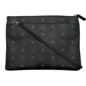 MCM Etui Liz in Visetos zwart