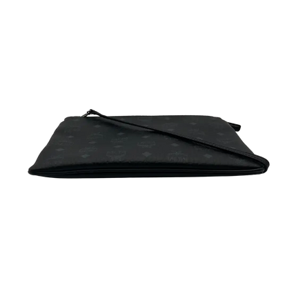 MCM Pouch Liz in Visetos schwarz / ungetragen MCM