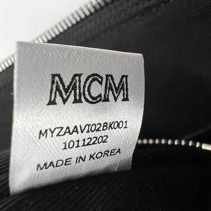 MCM Pouch Liz in Visetos schwarz / ungetragen MCM